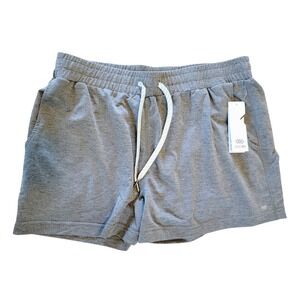 Legend XL Shorts Women's Gray Athleisure Pull On Drawstring Waist Pks NWT RV $32